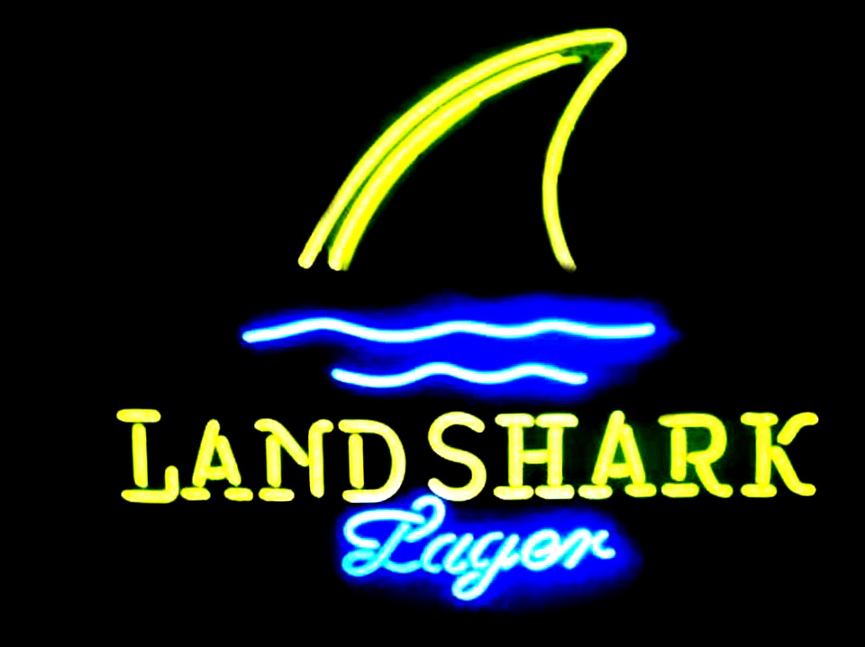 Land Shark Neon Sign